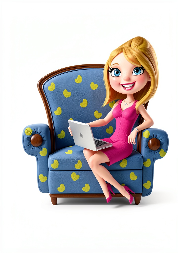 Teen reading the Kindle eBook on a cozy library couch